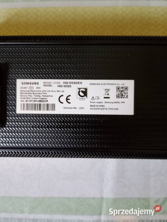 Soundbar Samsung subwoofer TANIO Samsung Zestawy kina domowego Gryfów Śląski