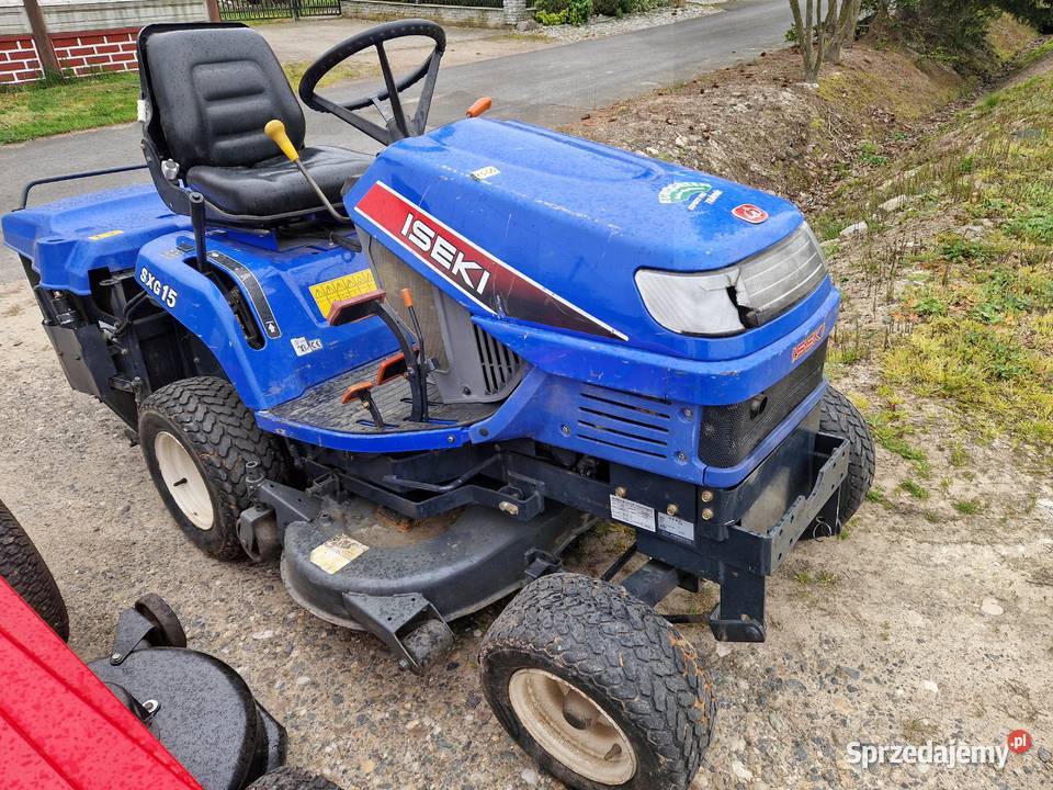 Iseki SXG15 Diesel Japoński Hydrostat Kosz Iseki Nowogrodziec