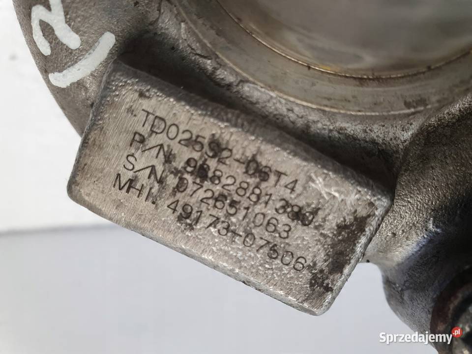 Peugeot Partner II 16 HDI TURBOSPRĘŻARKA turbo Janów