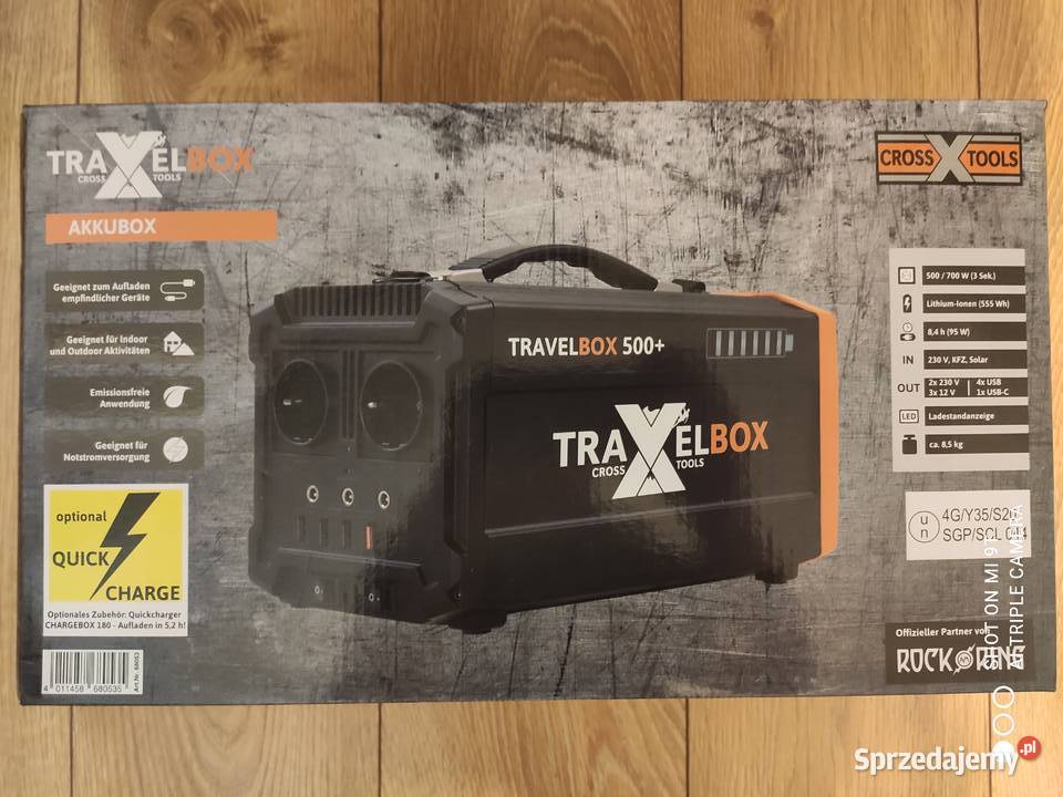TravelBox 500 PRZENOŚNY POWER BANK ENERGII Białystok