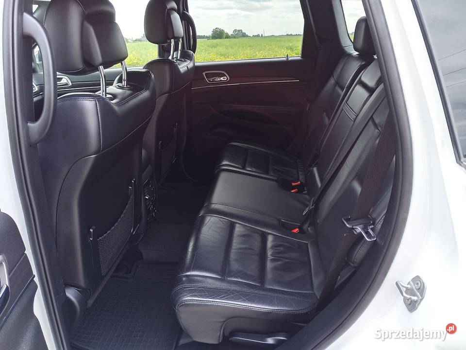Jeep Grand Cherokee benzyna gaz skórzana tapicerka