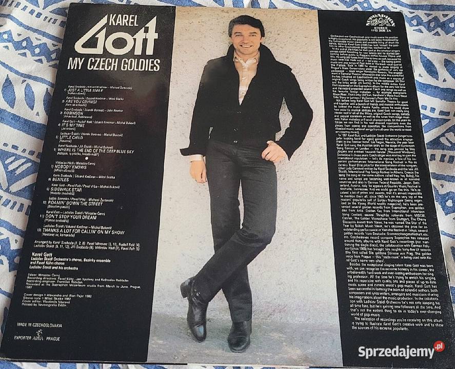 Karel Gott My Czech Goldies 1984 płyta w stanie Chełmno