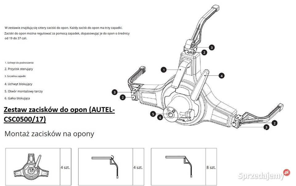 Autel zaciski Clamp Target IWA 500 Autel Bielsko-Biała sprzedam