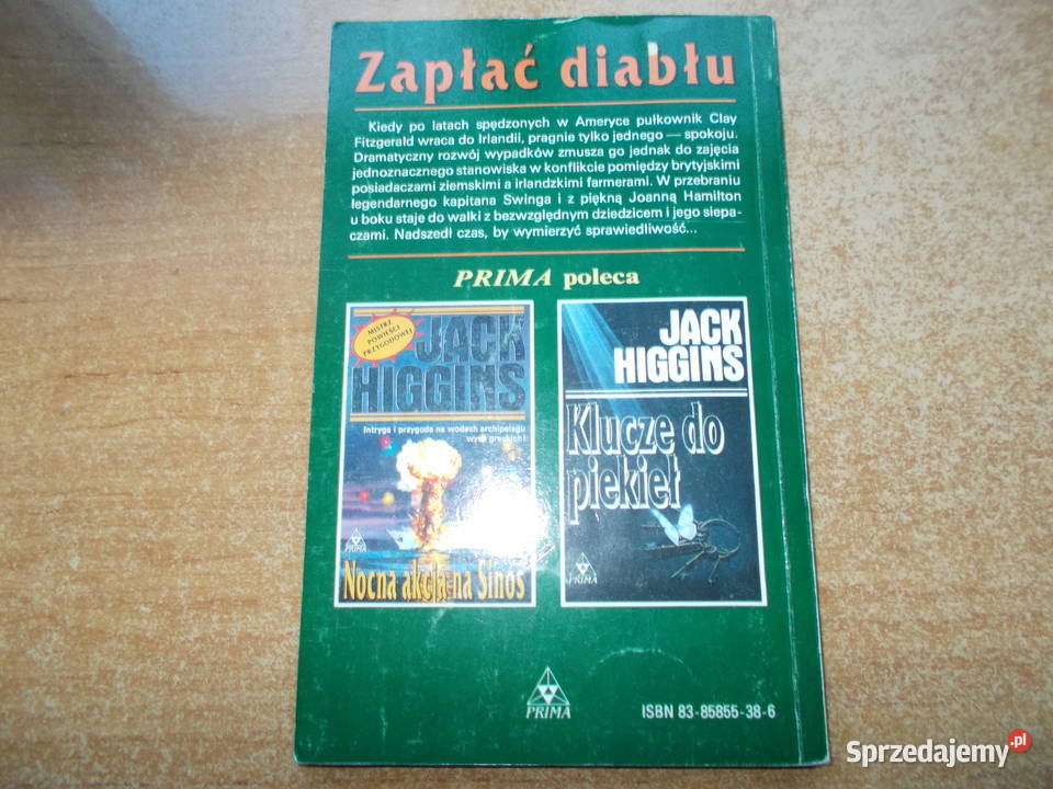 Jack Higgins Zapłać diabłu miękka