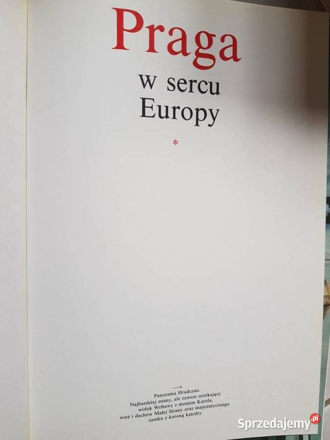 Praga w sercu Europy Mraz Bohumir ALBUM KLASER Kielce