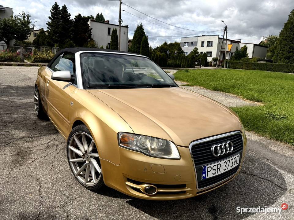 Audi a4 b7 32 v6 s line Bezwypadek automat Motoryzacja
