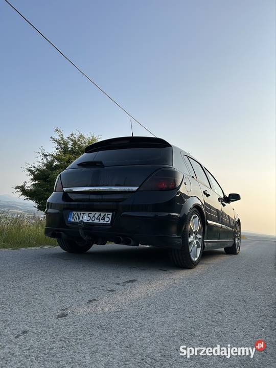 Opel astra h opc line 16t 180 hak 5 drzwi remis sprowadzony małopolskie Nowy Targ