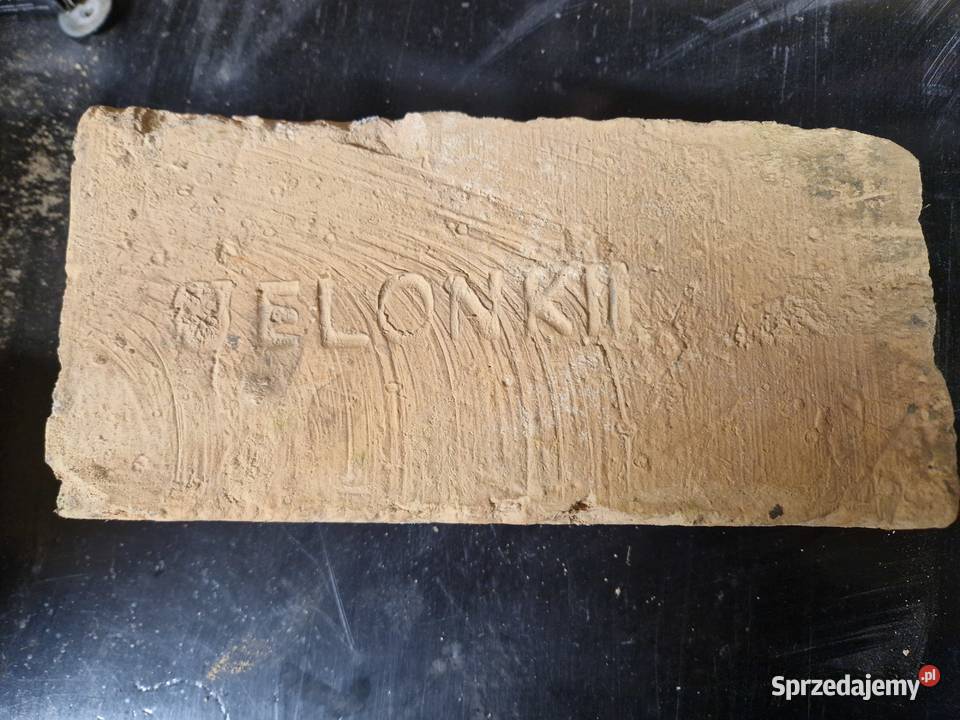 Stara cegła Jelonki z Cegielni Schneidra lata ok Warszawa