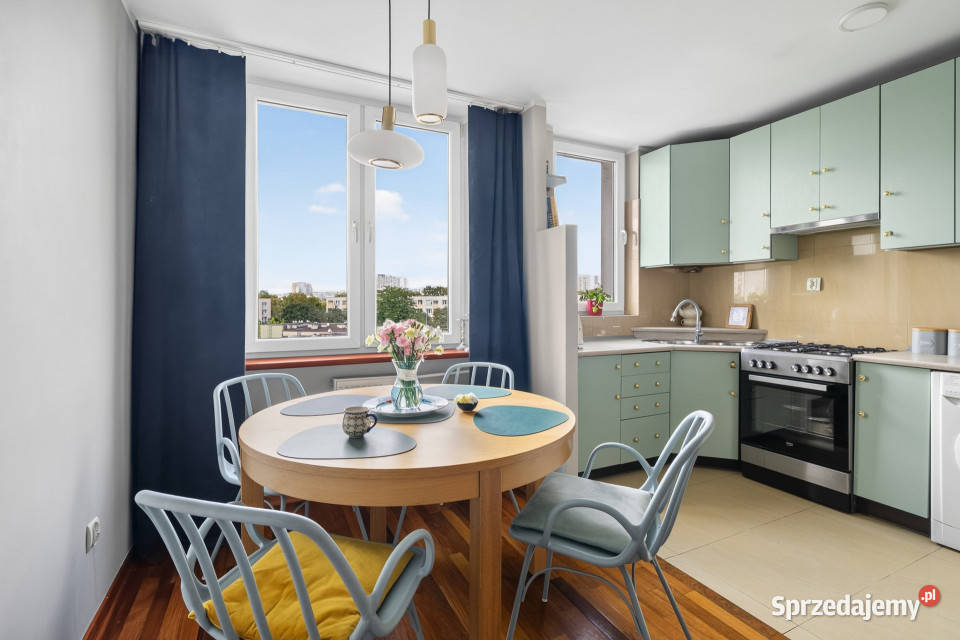 Saska Kępa rozkładowe 3 pokoje z loggią balkon Sprzedaż mazowieckie Warszawa