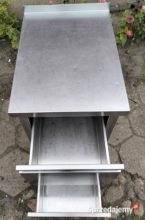 Stół gastronomiczny z szufladami Słupia Kapitulna