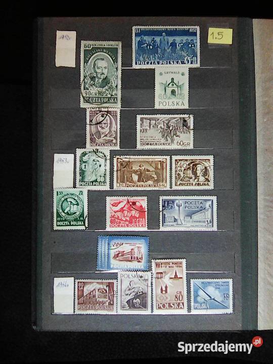 Sprzedam POLSKIE znaczki pocztowe 19191979 Staroźreby
