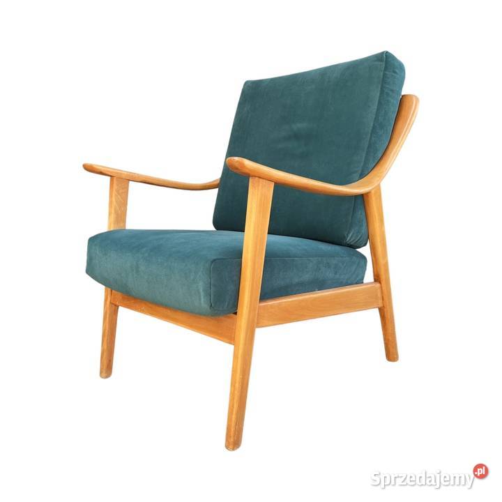 Modernistyczny fotel klubowy Casala Niemcy lata Warszawa sprzedam