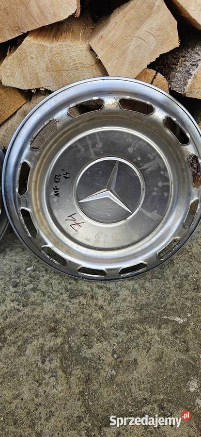 Ładny kołpak chrom Mercedes 123116126Oryginał Gorzów Wielkopolski