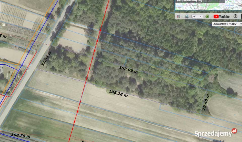 Piękna zadrzewiona działka budowlana w budowlana lubelskie Wola Gardzienicka sprzedam