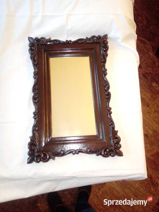 lustro rzeźbiona rama Piotrówek