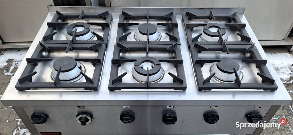KUCHNIA GAZOWA 6 PALNIKOWA KROMET 36 KW M1287N Nowe Skalmierzyce