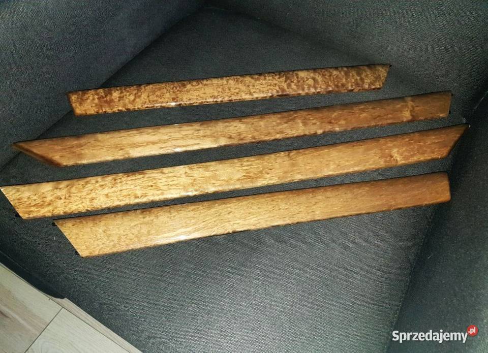 Listwy drzwi dekory drewniane Bmw e46 sedan Śrem
