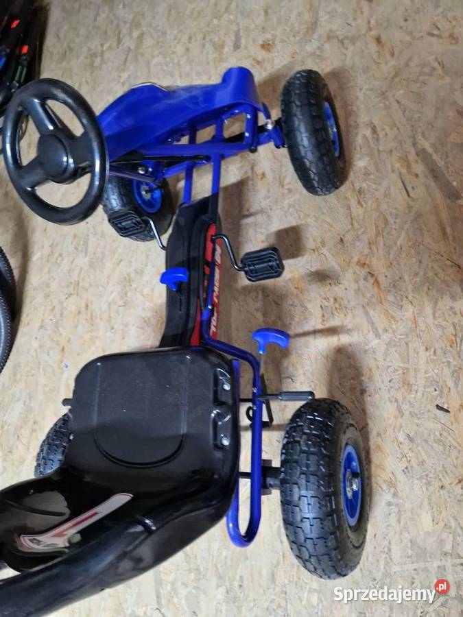 Gokart na pedały Top Racer 64 pompowane koła Głogowa
