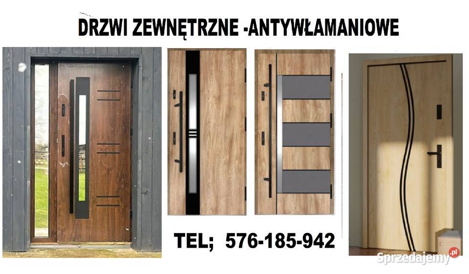 Drzwi wejściowe antywłamaniowe wewnątrzklatkowe Dąbrowa Górnicza