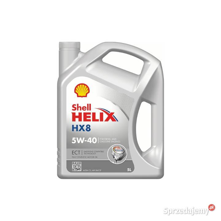 OLEJ SHELL HELIX HX8 ECT 5W40 5L Śrem sprzedam