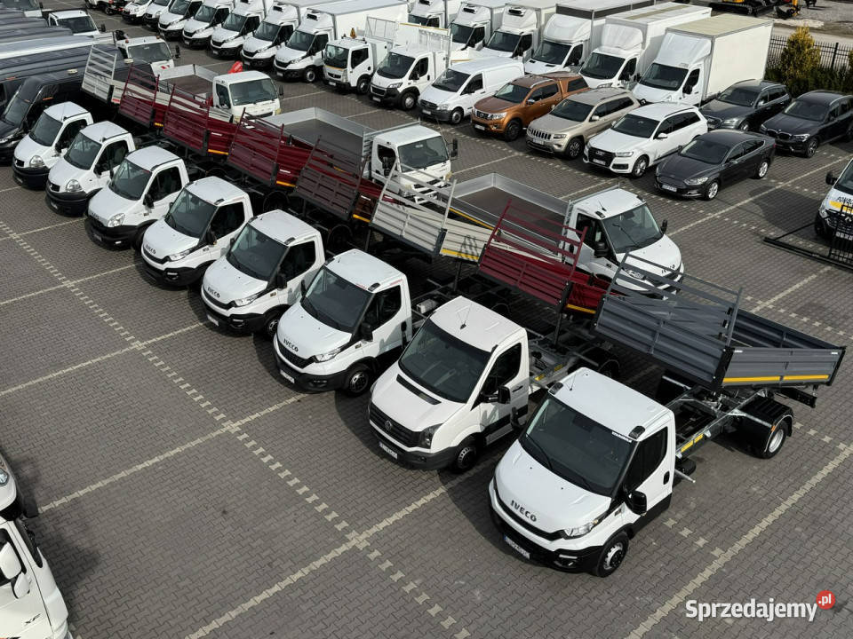 Volkswagen Crafter Nowa Zabudowa Wywrotka wspomaganie kierownicy Widełki