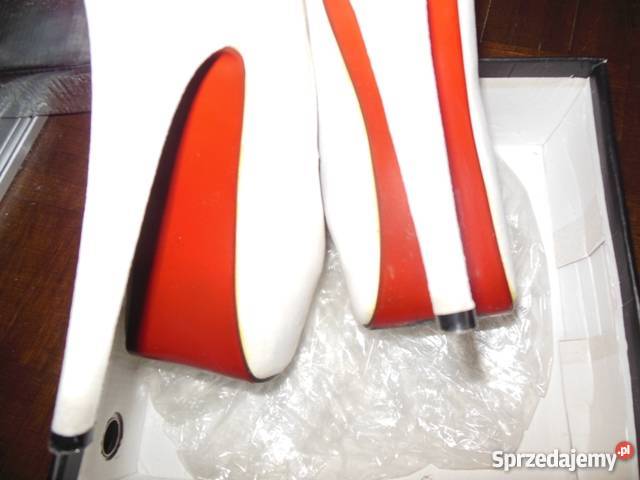 szpilki platformy nude czerwona podeszwa deezee sprzedam