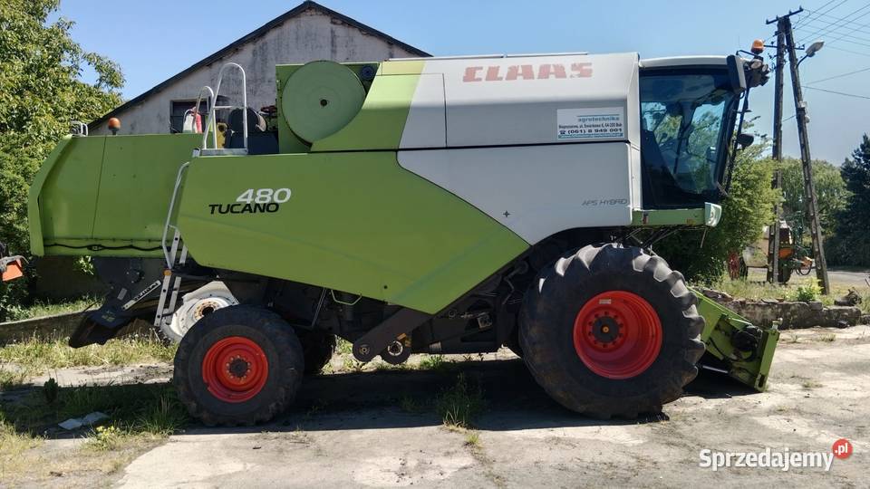 Kombajn Claas Tucano 480 Kaleje