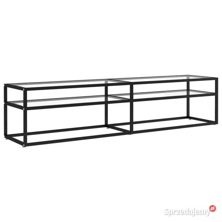 Szafka pod TV przezroczysta 180x40x405 hartowane RTV mazowieckie Warszawa