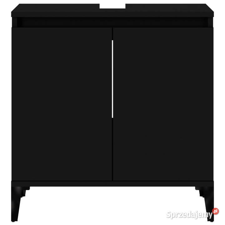 Szafka pod umywalkę czarna 58x33x60 WM821261 mazowieckie Warszawa