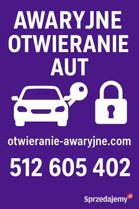 Awaryjne otwieranie aut samochodówciężarówek mazowieckie Sulejówek serwis