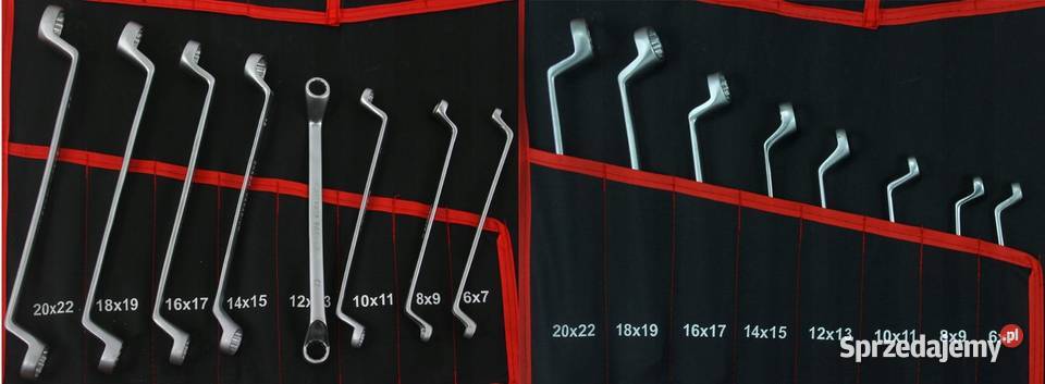 KLUCZE płasko oczkowe GIĘTE TORX PRZEWODÓW C 47 Dom i Ogród Ostrołęka sprzedam