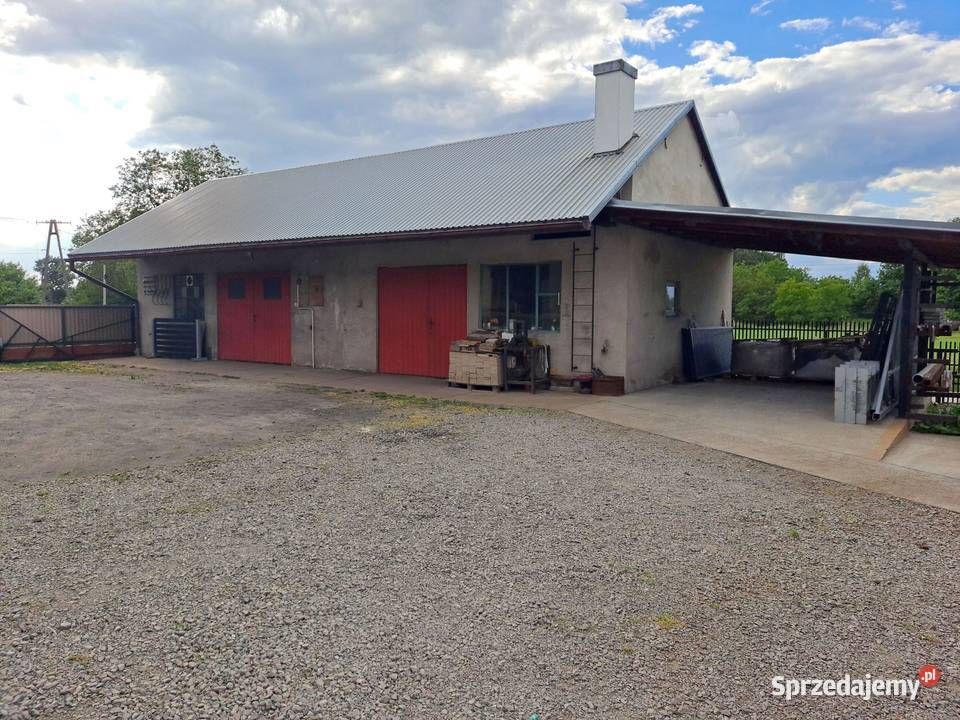Nieruchomość usługowoprodukcyjna 7905m2 podkarpackie Gliny Małe