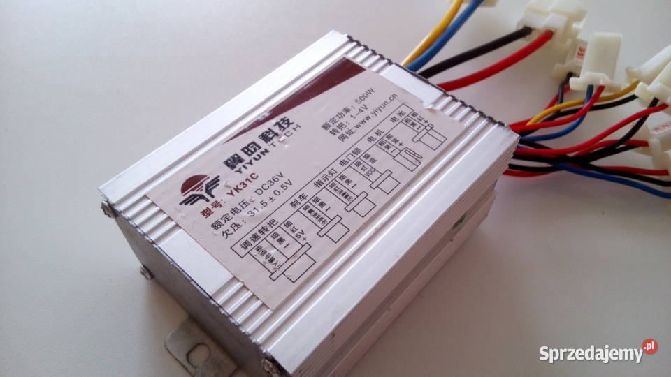 Sterownik DC 36v 500W moduł hulajnoga Pojazdy elektryczne Warszawa