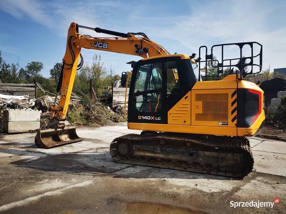 JCB 140 X LC 2021 Koparka gąsienicowa nie śląskie Cieszyn