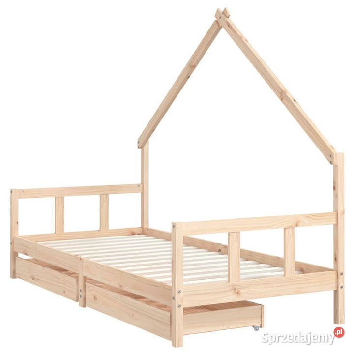 Rama łóżka dziecięcego z szufladami 90x200 sprzedam