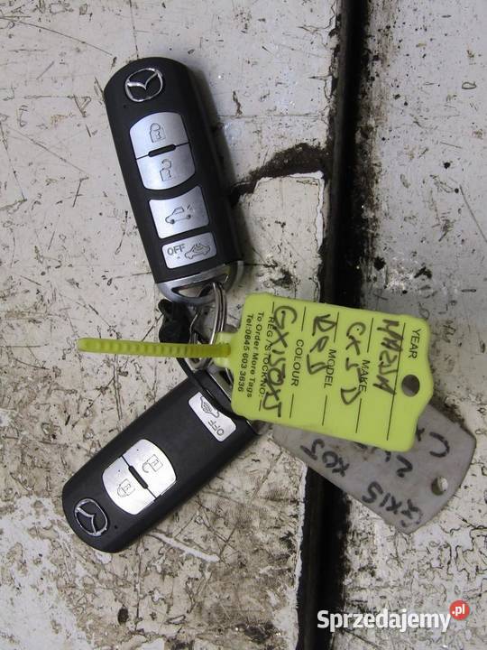 KLUCZYK PILOT 4 PRZYCISKI KPL MAZDA CX5 CX5 KE