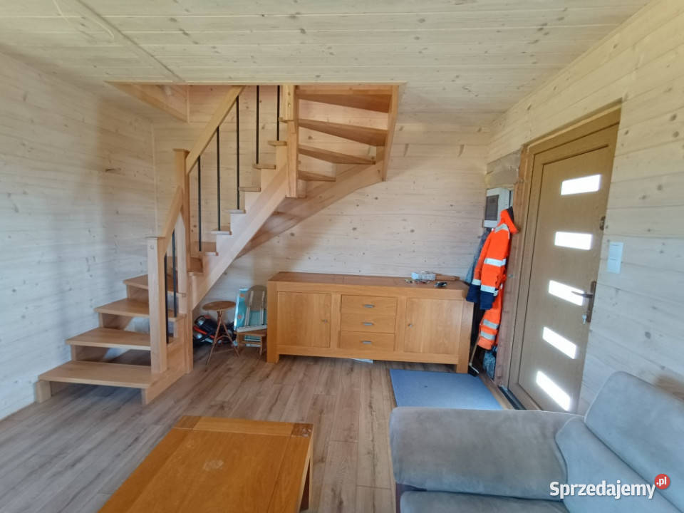 Działka z 2 domkami całorocznymi Kleszczowa