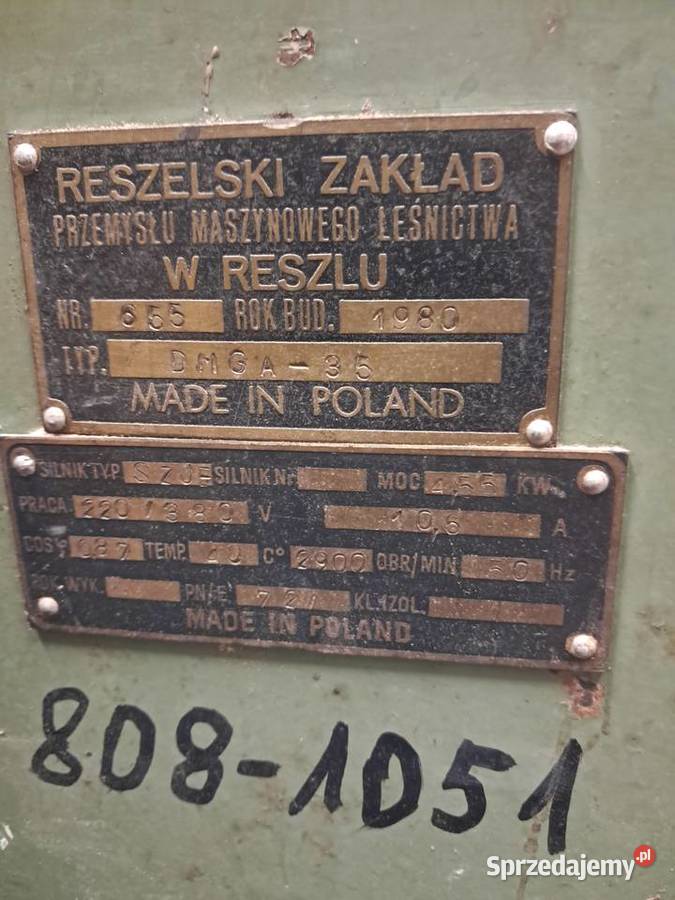 Szlifierka pionowa i pozioma piła waga