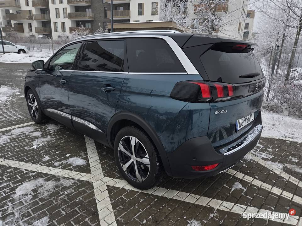 Peugeot 5008 GTLine 20 BlueHDi 177 2018 7 osób kamera cofania 5008 Warszawa