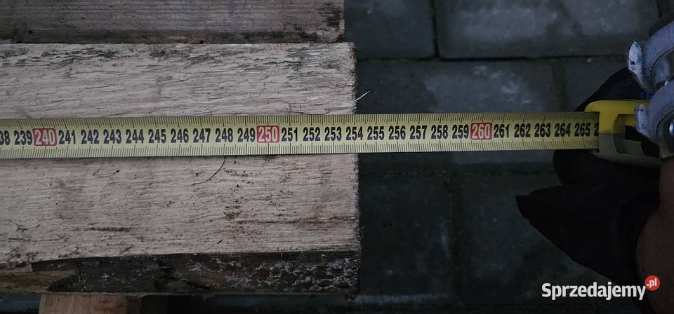 Kantówki drewniane 12x8x255 Leźno