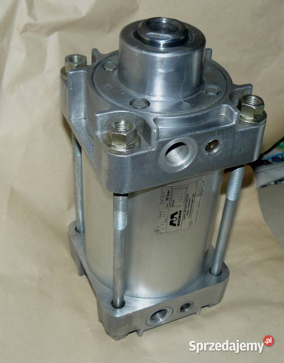 Siłownik pneumatyczny MECMAN 166 125 mm 100 mm