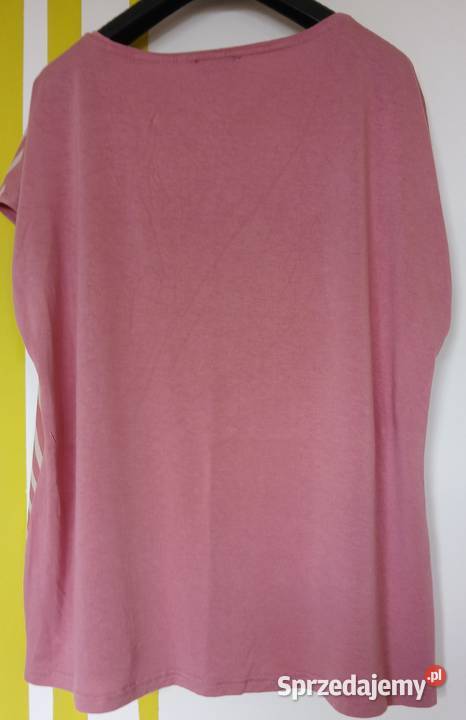 XL48 Dwumateriałowa bluzka Manguun collection Bluzki i koszule Gliwice