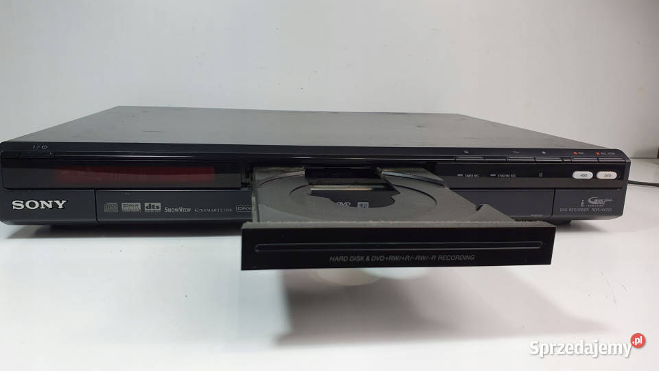 SONY CD RDR hx 725 Nagrywarka DVD HDD odtwarzacz Sony