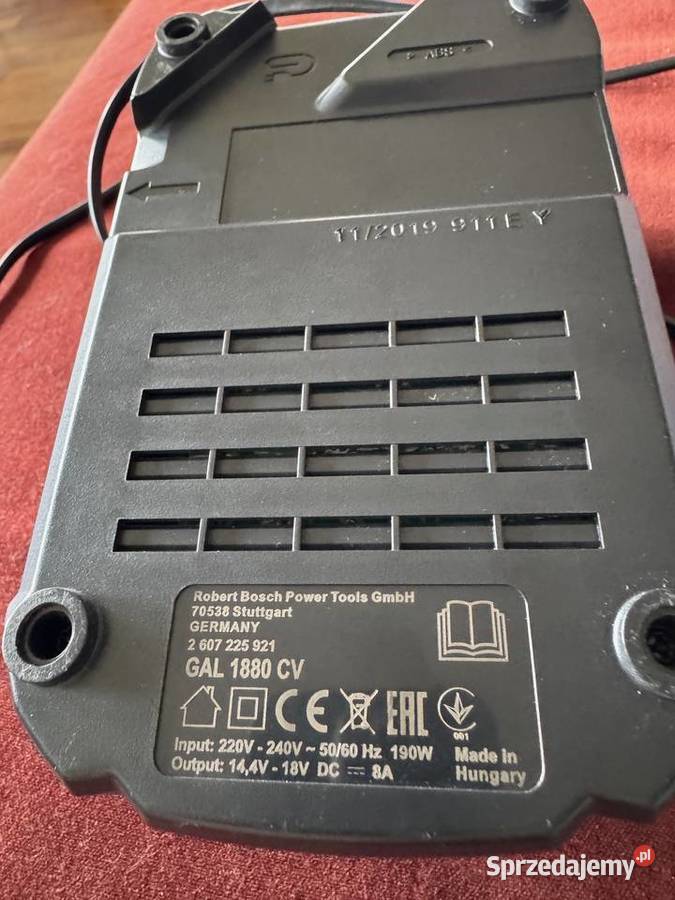 Ładowarka GAL 1880 CV  Bosch professional 144 śląskie Dąbie