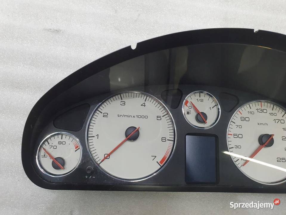 LICZNIK ZEGARY PEUGEOT 407 20 HDI EU 9658138480 osobowe Części samochodowe