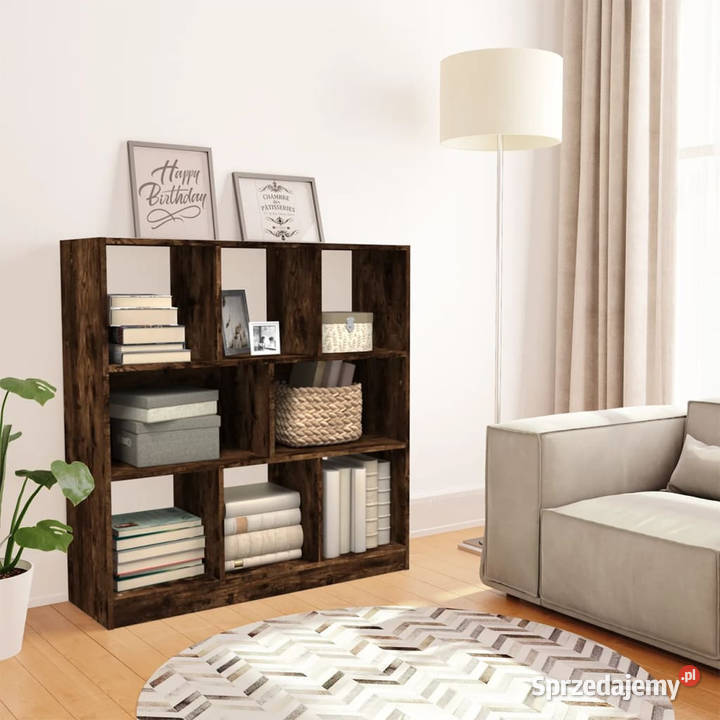 Regał na książki przydymiony dąb 975x295x100 mazowieckie Warszawa