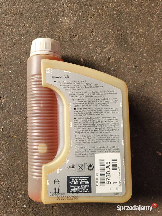 Płyn do wspomagania FLUID DA 1L Stojadła