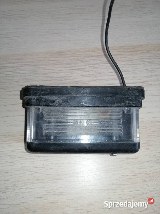 Lampa podświetlenia tablicy rejestracyjnej Oświetlenie pomorskie Gdynia