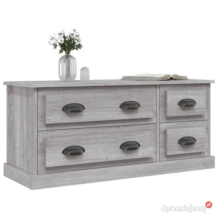 Szafka pod TV szary dąb sonoma 100x355x45 mazowieckie
