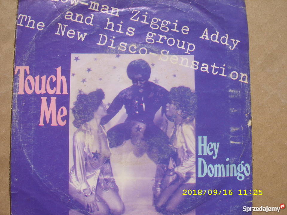 ZIGGIE ADDYTOUCH ME singiel winyl